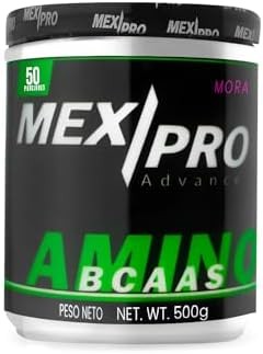 MexPro Aminoacidos BCAAS 500Gr Sabor Mora