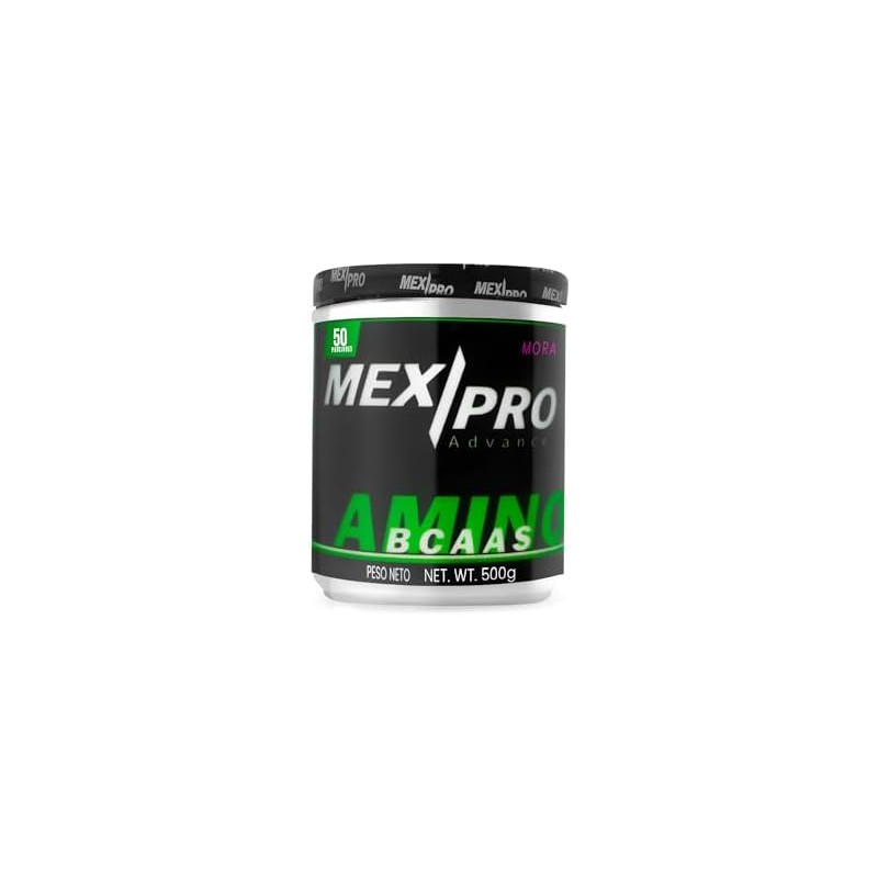 MexPro Aminoacidos BCAAS 500Gr Sabor Mora