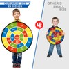 Dartboard Children's Toy 29 Inch Double-Sided Dartboard with Sticky Balls