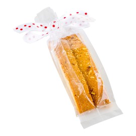 Restaurantware Bag Tek 2 x 8.25 Inch Gusset Bags 100 Heat Sealable Candy Bags - Food Safe Package Popcorn or Cookies Clear Plastic Treat Bags For Party Favors Snacks or Baked Goods