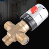 Nimomo Thermostatic Mixing Valve, 4 Way Thermostatic Mixer Water Temperature
