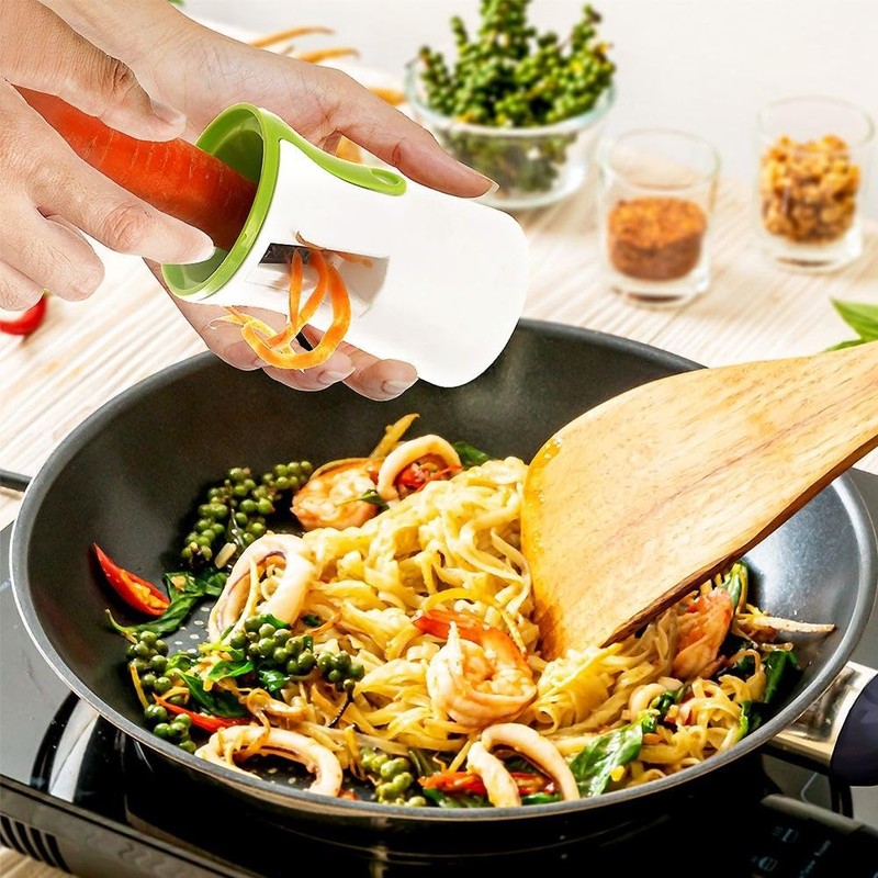 Vegetable Sharpener Spiral Grater Multifunctional Vegetable Peeler for Vegetable Spaghetti
