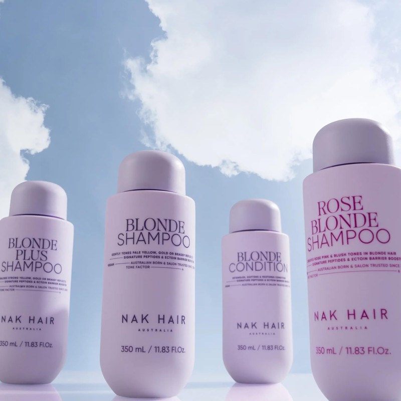 NAK Signature Rose Blonde Shampoo 350ml