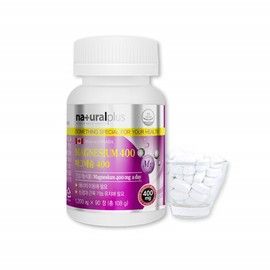 Men Women Magnesium 400 Supplement Magnesium Oxide Tablets 90 Tablets / 남자 여성 마그네슘 400 보충제 산화마그네슘정 90정