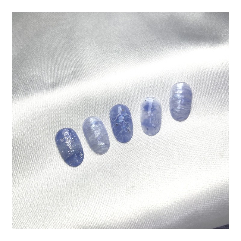 Blue wave - Oval (Long) / Blue wave - 오발(롱)