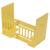Retractable Book End Stable Adjustable Elegant Yellow Decorative Bookends for