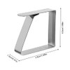 Quikhome 8pcs Stainless Steel Table Cover Clamps Holder for Wedding