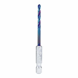 Spyder 1/8" Quick Change Drill Bit with Hex Shank, for Wood, Metal, Plastic, PVC (19004)