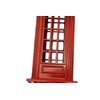 Olive-G British Antique Retro Phone Box Piggy Bank Europe (Red)
