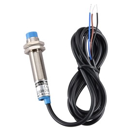 Heschen M12 Inductive Proximity Sensor Switch Non-Shield Type LJ12A3-4-Z/AX Detector 4mm 10-30VDC 200mA NPN Normally Closed(NC) 3 Wire CE Listed