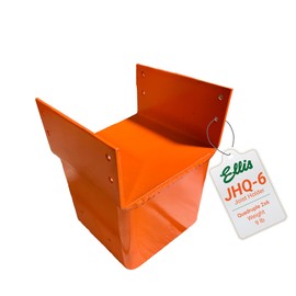 Ellis Manufacturing Joist Holder, 6x6 Secure Posts to Joists in Crawl Space - Extra Lateral Support, Quadruple 2x6