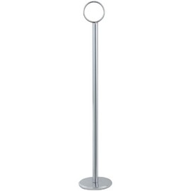 Winco Table Number Holder, 18-Inch, Stainless Steel