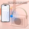 Mini Karaoke Machine with 2 Wireless Microphones Portable Bluetooth Speaker