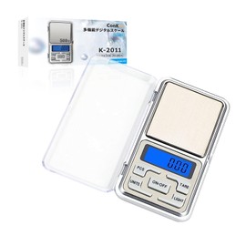 Conkoo Pocket Digital Scale, Portable Type, Scale, 0.01-17.6 oz (0.01-500 g), Precision, Japanese Instruction Manual Included, Professional Use, Electronic Balance