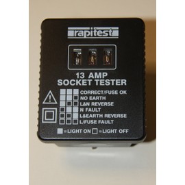 Rapitest As 109 Socket Tester - 13 Amp