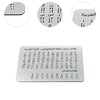 FytStycale Arabic Braille Alphabet with Raised Dots,Convenient,Practice Lightweight Braille Learning