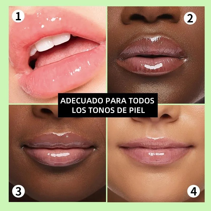 Set De 8 Aceites Para Labios Lip Glow Oil Gloss