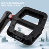FOOKER MTB Pedals Mountain Bike Pedals 3 Bearing Non-Slip Lightweight