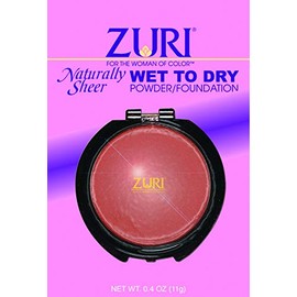 Zuri Wet To Dry Faoundation Powder [Caffe Latte] (Pack of 3)