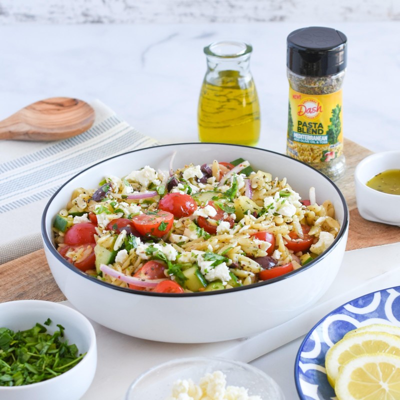 Dash Salt-Free Pasta Seasoning Blends, Mediterranean, 1.9 Ounce