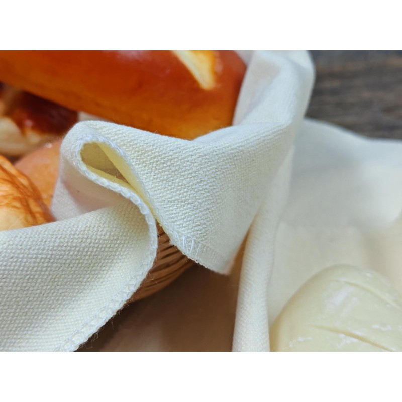 louthiane Pure Cotton Bread Towel for Baking, 18x14 inches, Set