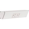 TR Series Angle Power Strip, 9 inch, 4 Dual Receptacles,