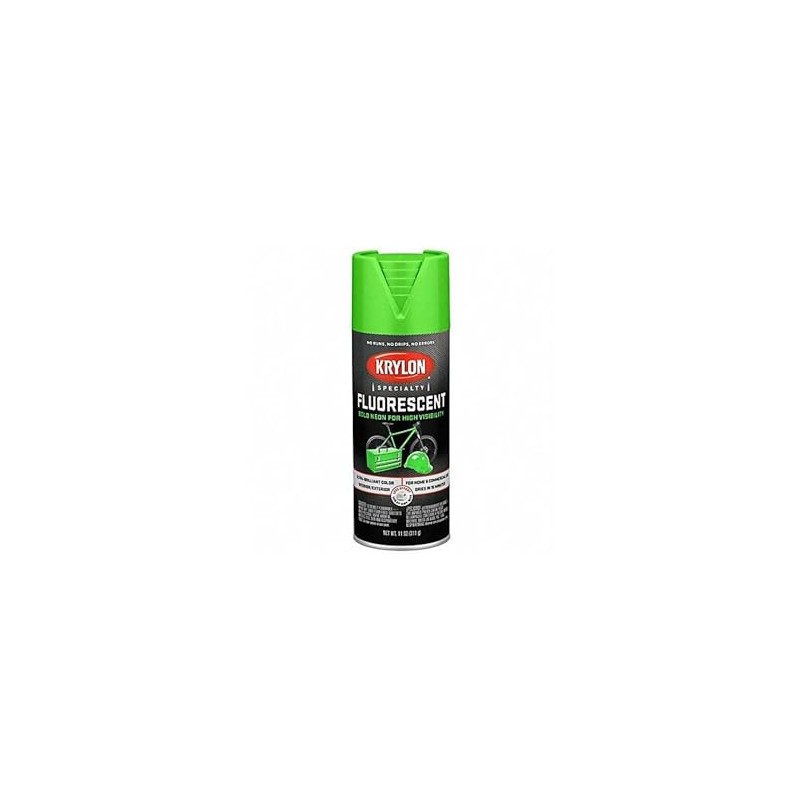 Krylon Fluorescent Paint Green