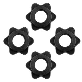 4-Pack Anti-Slip Dumbbell Clips - Olympic Barbell Clamps for Gym, Fitness & Weightlifting - Secure Barbell Clips Bar