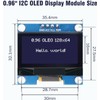 RUIZHI 3pcs OLED Display OLED Module 0.96" I2C 128X64 SSD1315