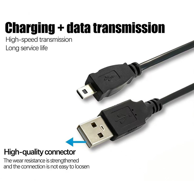 UIGOCLE USB Camera Data Charging Cable is Compatible with Nikon