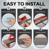 uxcell 2 Pcs Door Bottom Sweep, 39 x 1 inch