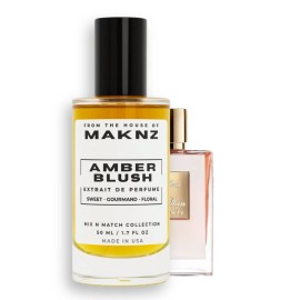 MAKNZ Amber Blush EDP 50ml | Impression Of Love Don't Be Shy | Sweet Women Cologne