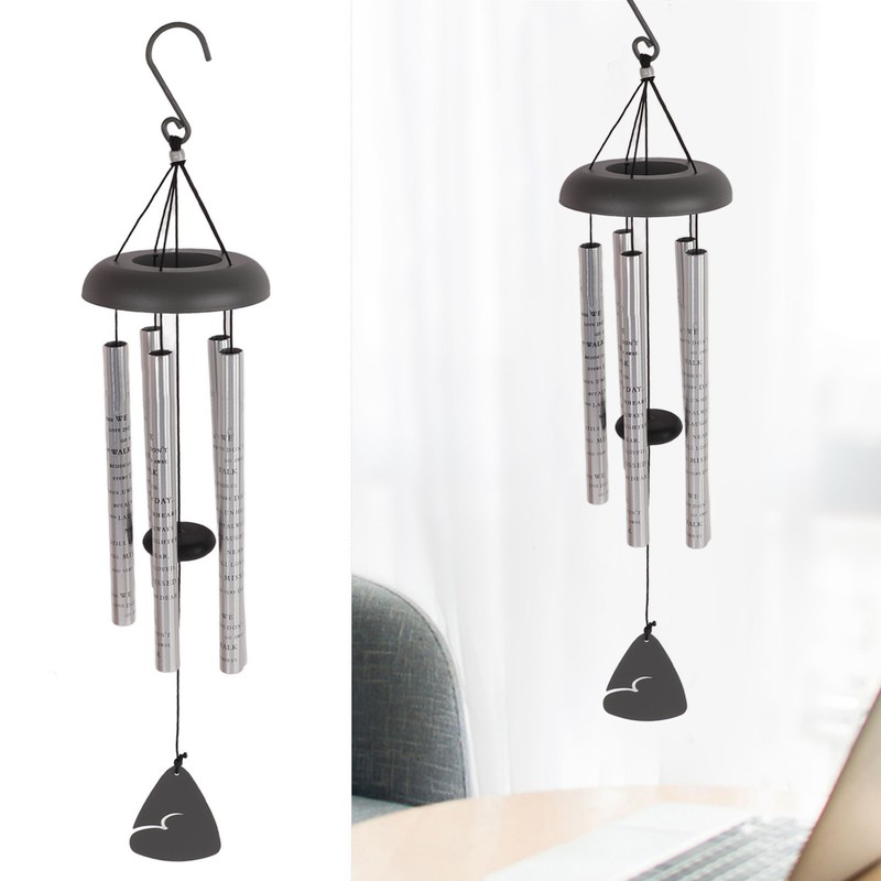 Wind Chimes Corrosion Resistant Waterproof Soothing Melody Metal Wind Chimes