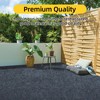 Grefinity Marine Carpet,5 FT x 10 FT Dark Gray Indoor