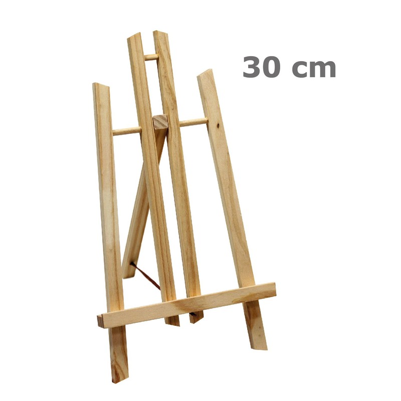 Paintersisters Tischstaffelei 30 cm hoch, Display-Staffelei, Deko-Ständer, Bildhalter, Sitzstaffelei