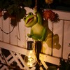 Juliahestia Solar Light Outdoor Frog Garden Decor Hanging Figurines Animals