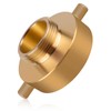 Fire Hydrant Hose Adapter, 2-1/2" NST (NH) Female x 1-1/2"