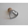 Tredoni 5.5cm Heart Shape Ravioli Pasta/Dough Stamp Cutter, Cookie Stamp