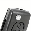 AUTOZOCO 3 Button Car Key Shell Case Compatible with Citroen