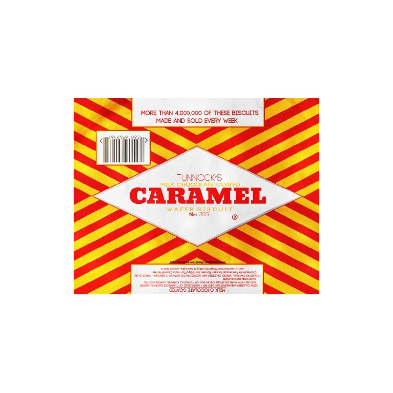 Tunnocks Caramel Wafers (12 Bars Package)