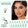 Bodermincer 20D Soft 0.07 C Curl Lash Clusters - Individual