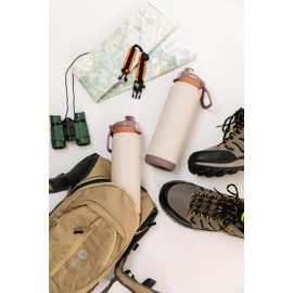 ZULU Powerfill Pro 32oz Stainless Steel Water Bottle with Quick Fill Lid, Triple Walled Vacuum Insulated Metal, Leak Proof Locking Lid, Sip and Chug, Reusable BPA Free, Driftwood