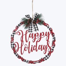 Young's Inc Metal Merry Christmas Wall Sign