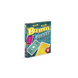 Piatnik 6671 Tick Tack Bumm Pocket 6671-Tick Fast Card Game for Explosive | From 12 Years | For Home and On the Go Multicoloured