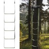WBCBEC 5 Step Climbing Stick Aider - Lightweight Webbing Rope