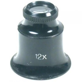 FindingKing 12X 15X Double Lens Eye Loupe Jewelers Watchmakers