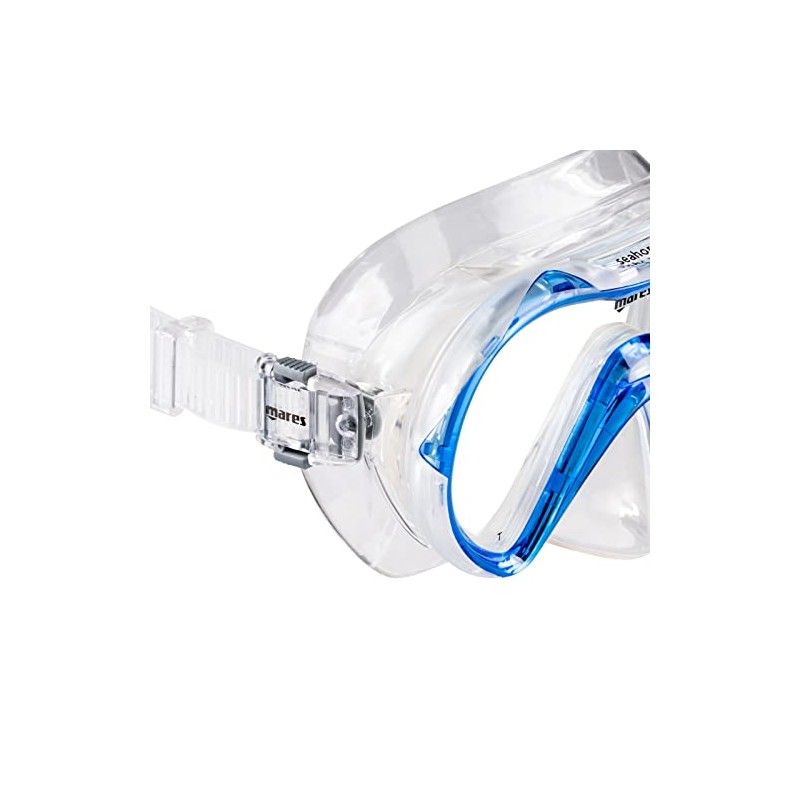 Mares Aquazone Seahorse Children's Mask, Unisex Blue Trasparent, One Size