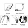 Replacement Wristbands Compatible for Xiaomi Band 7 Metal Straps Waterproof