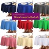 Obstal 210GSM Rectangle Red Tablecloth, Christmas Decorations Table Cloth Waterproof,