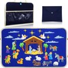 Yilloog Nativity Bible Felt Board Jesus Birth Felt Story Board